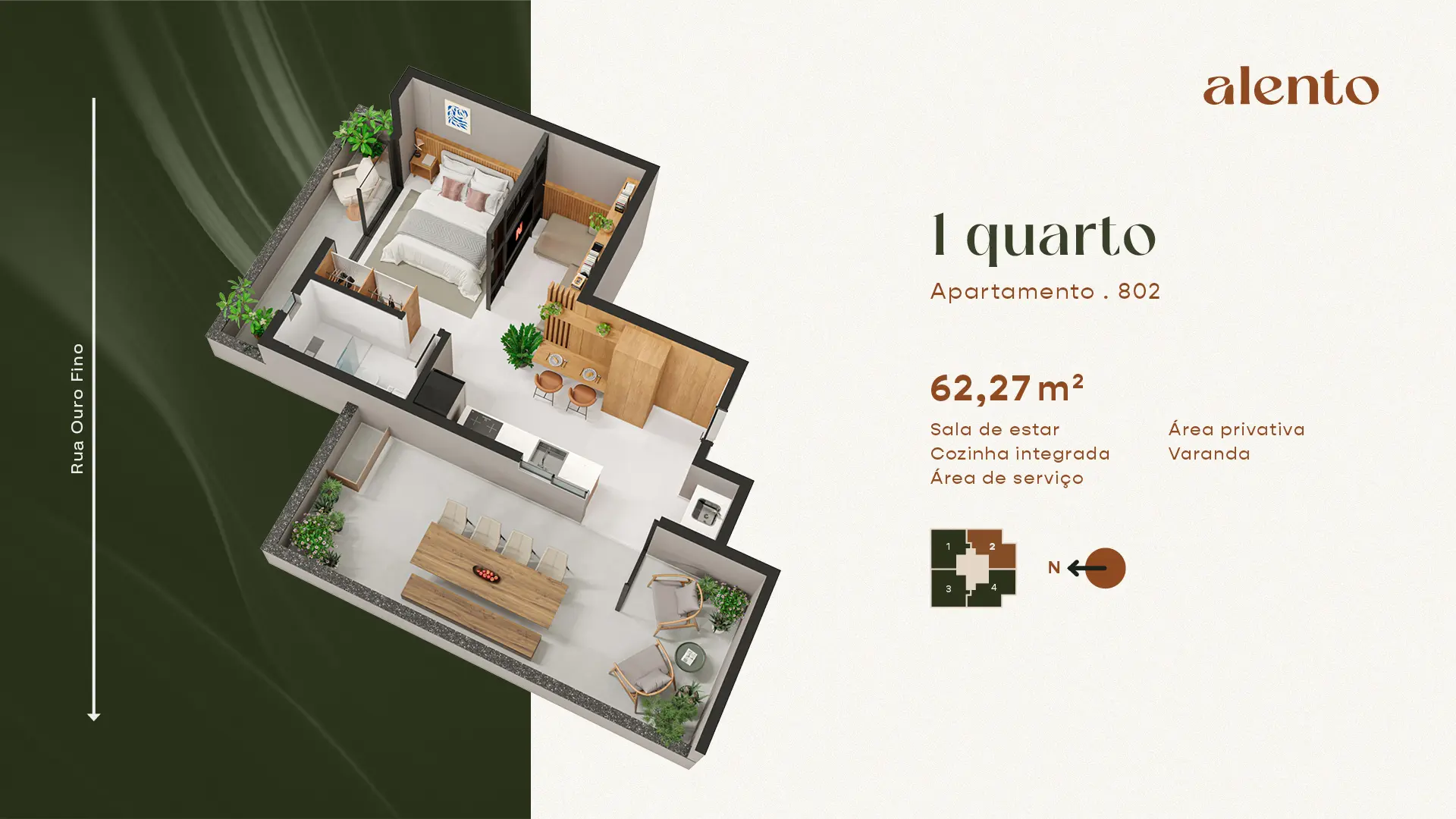 Studios no Cruzeiro ao lado Fumec ideal para short stay. - Saga Construtora