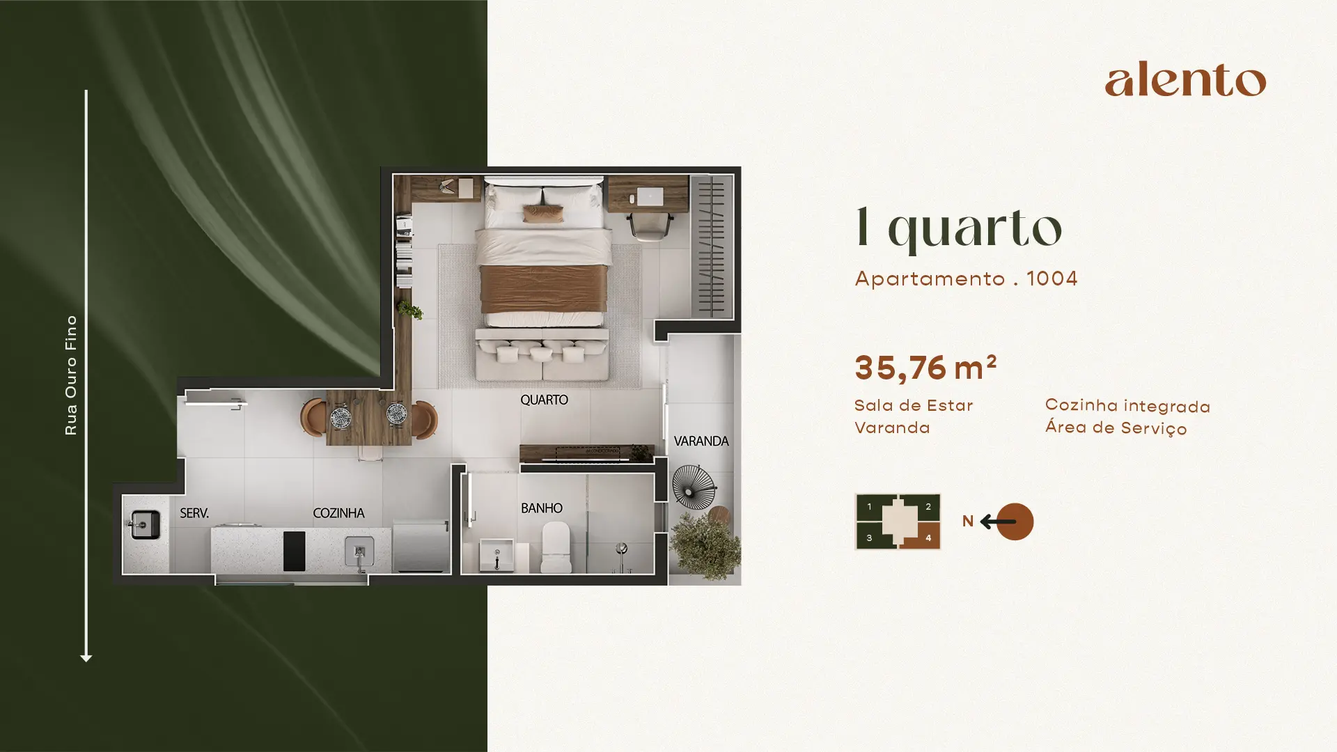 Studios no Cruzeiro ao lado Fumec ideal para short stay. - Saga Construtora