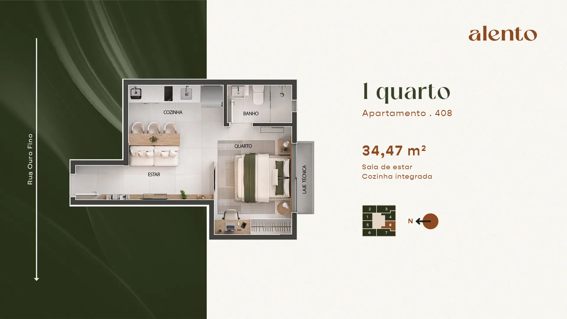 Studios no Cruzeiro ao lado Fumec ideal para short stay. - Saga Construtora
