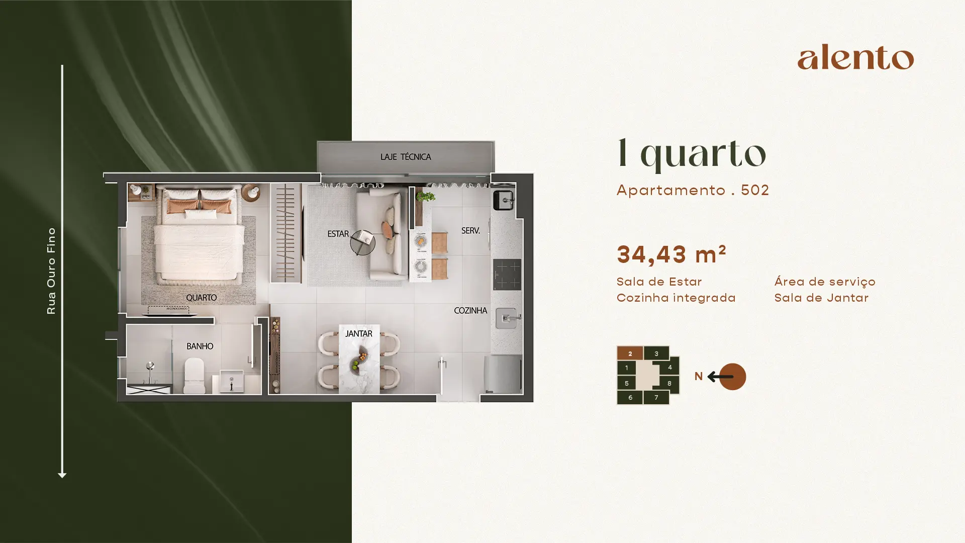 Studios no Cruzeiro ao lado Fumec ideal para short stay. - Saga Construtora