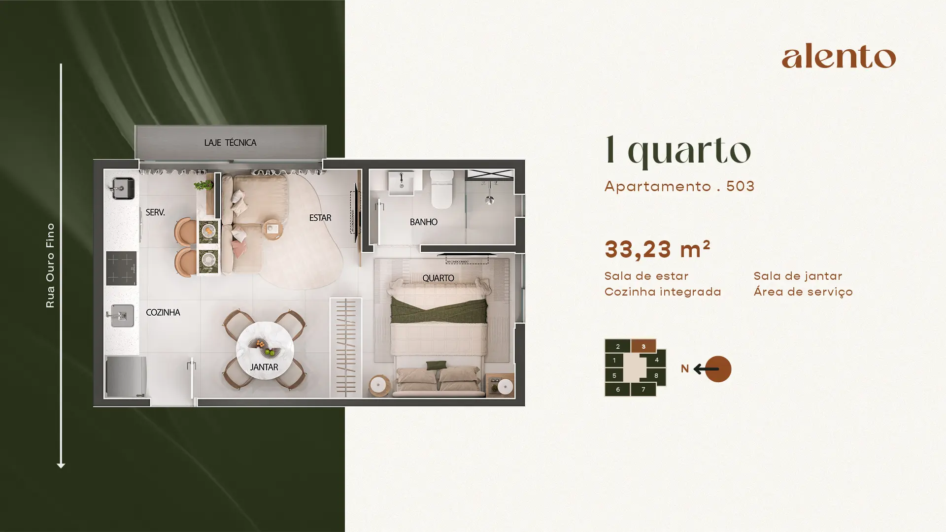 Studios no Cruzeiro ao lado Fumec ideal para short stay. - Saga Construtora