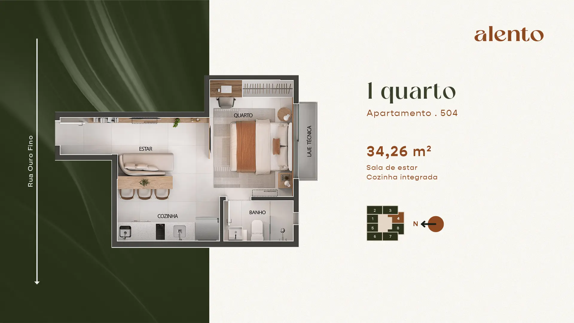 Studios no Cruzeiro ao lado Fumec ideal para short stay. - Saga Construtora