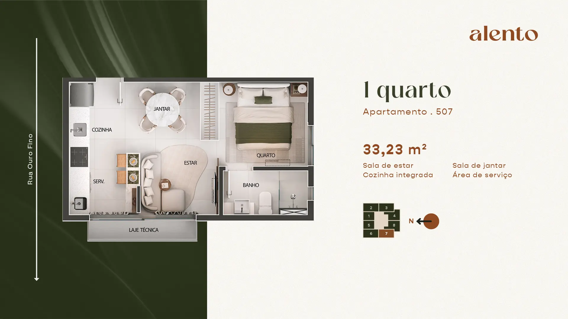 Studios no Cruzeiro ao lado Fumec ideal para short stay. - Saga Construtora