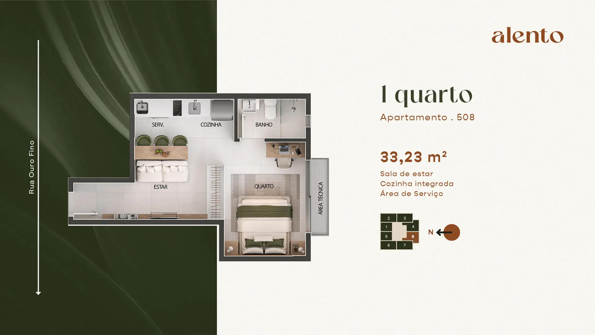 Studios no Cruzeiro ao lado Fumec ideal para short stay. - Saga Construtora