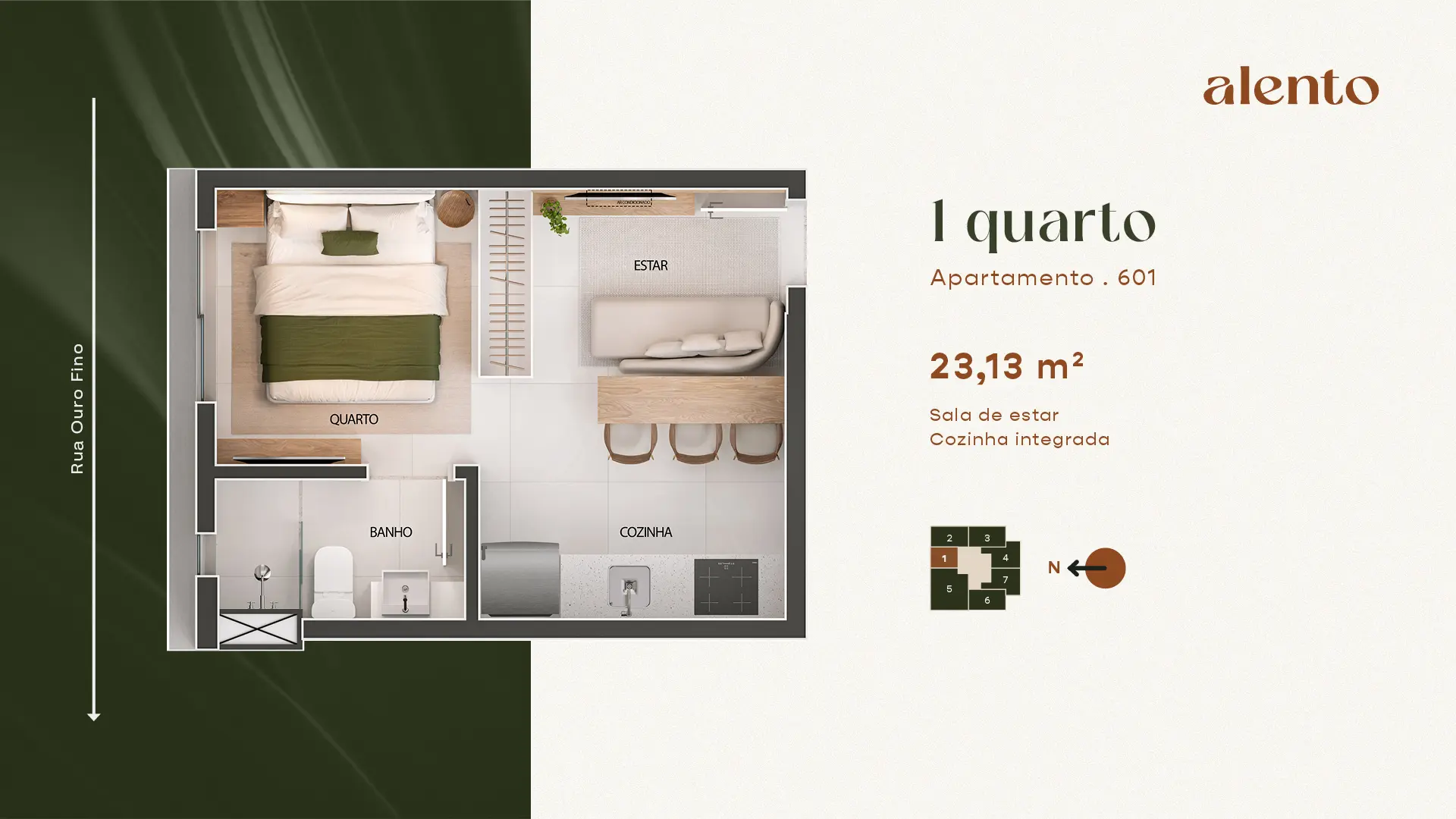 Studios no Cruzeiro ao lado Fumec ideal para short stay. - Saga Construtora
