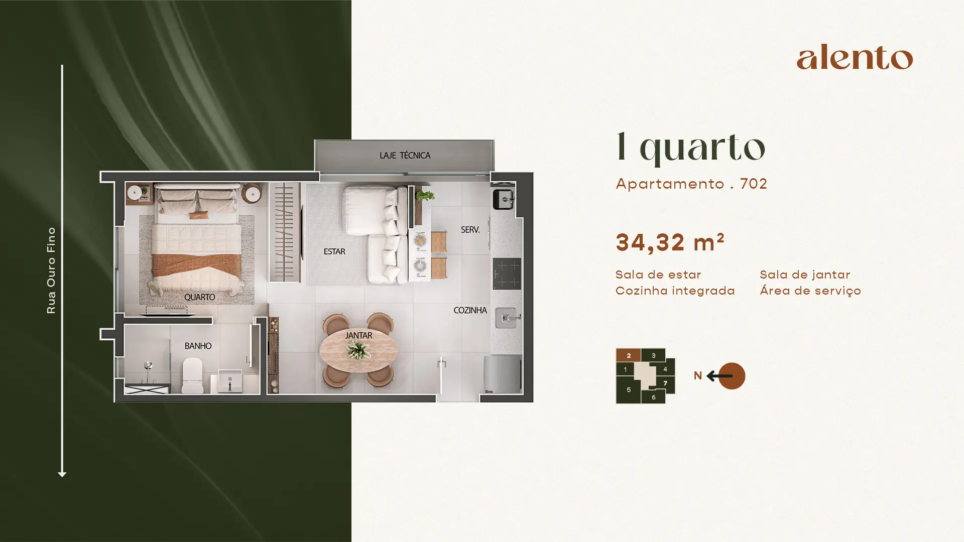 Studios no Cruzeiro ao lado Fumec ideal para short stay. - Saga Construtora