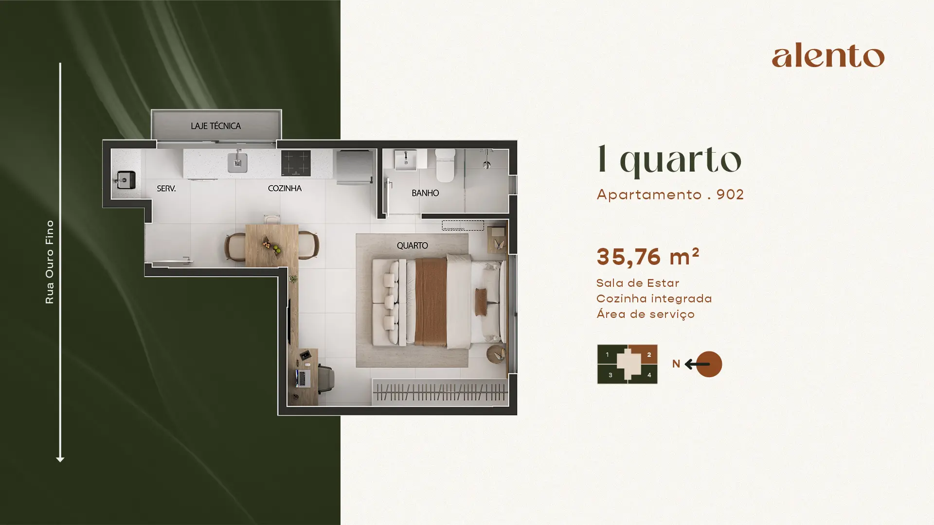 Studios no Cruzeiro ao lado Fumec ideal para short stay. - Saga Construtora