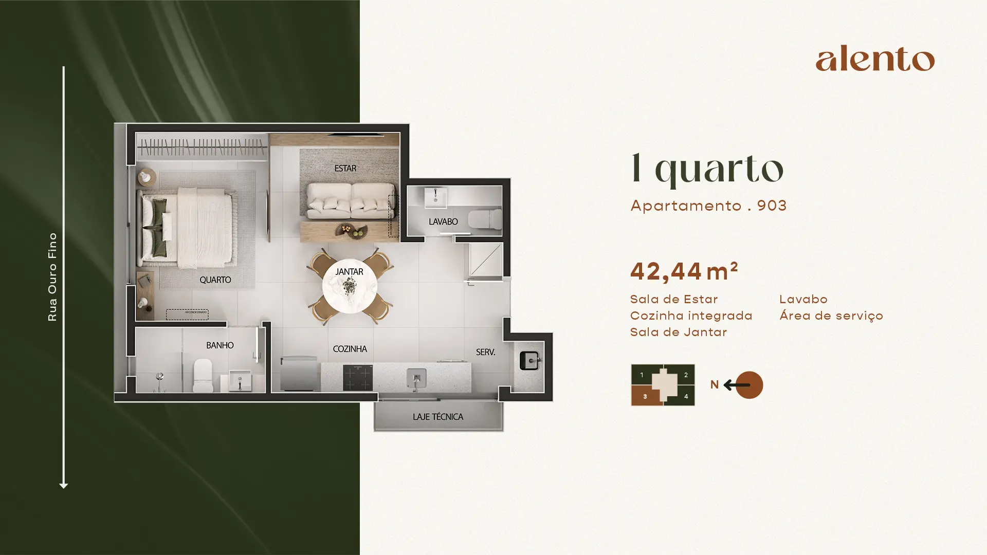 Studios no Cruzeiro ao lado Fumec ideal para short stay. - Saga Construtora