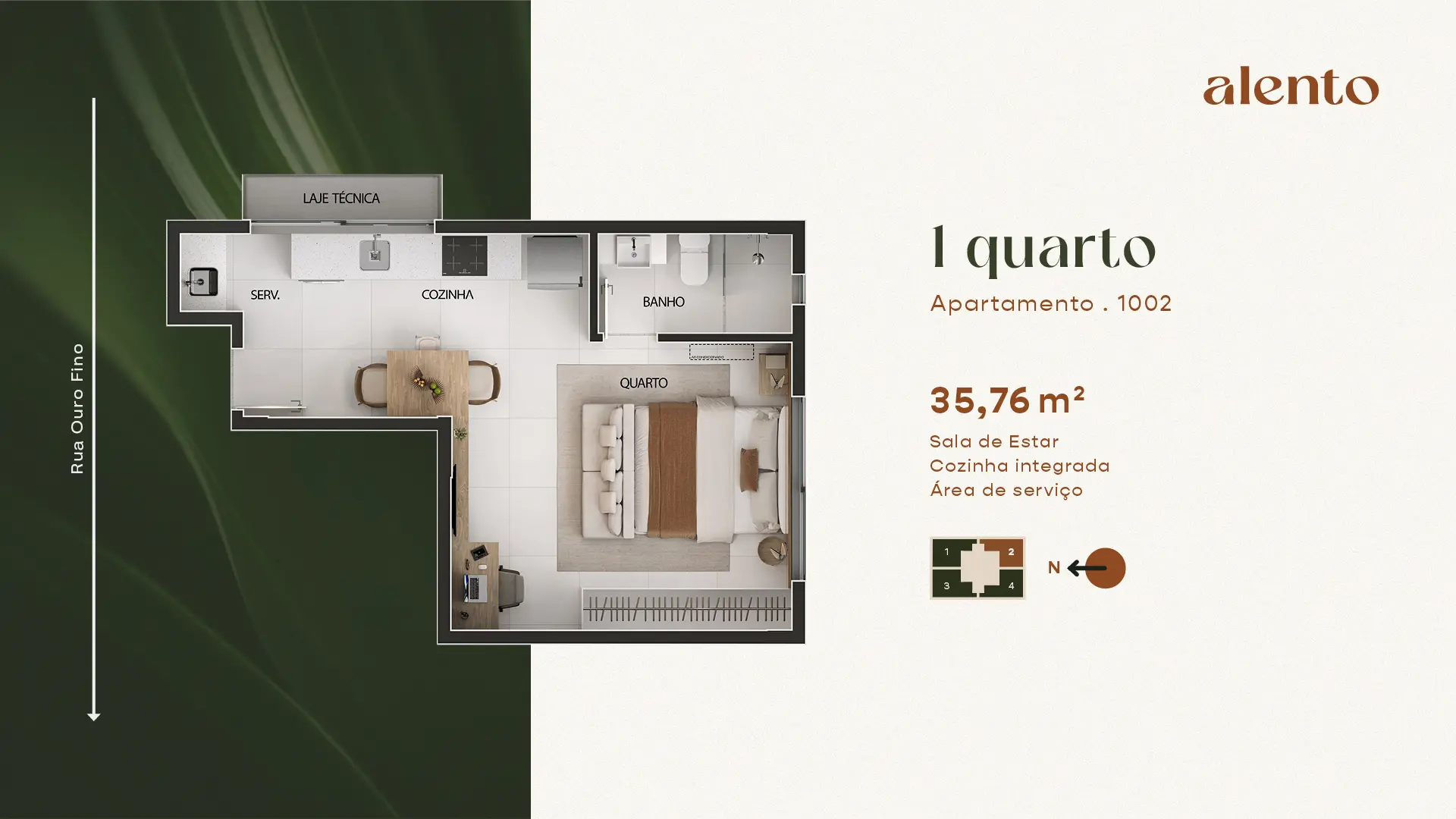 Studios no Cruzeiro ao lado Fumec ideal para short stay. - Saga Construtora