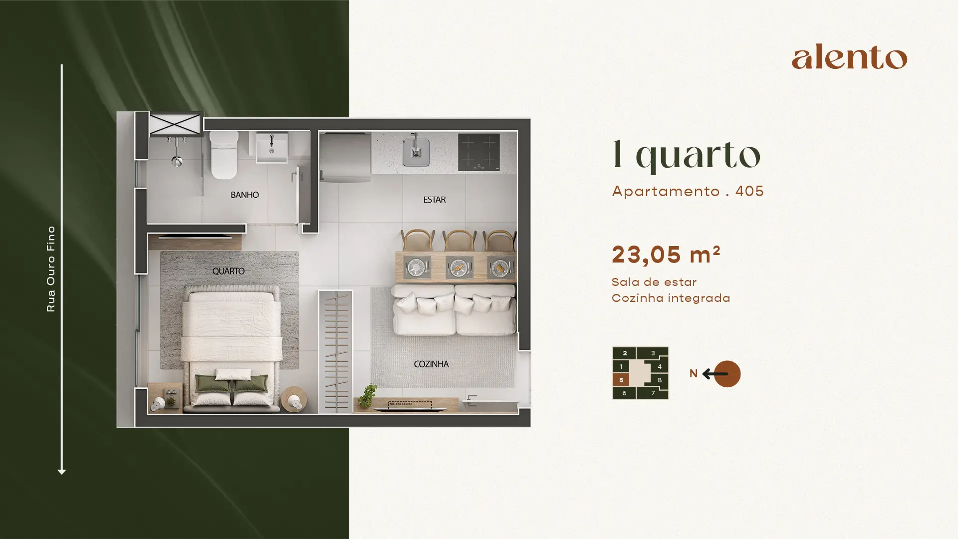 Studios no Cruzeiro ao lado Fumec ideal para short stay. - Saga Construtora